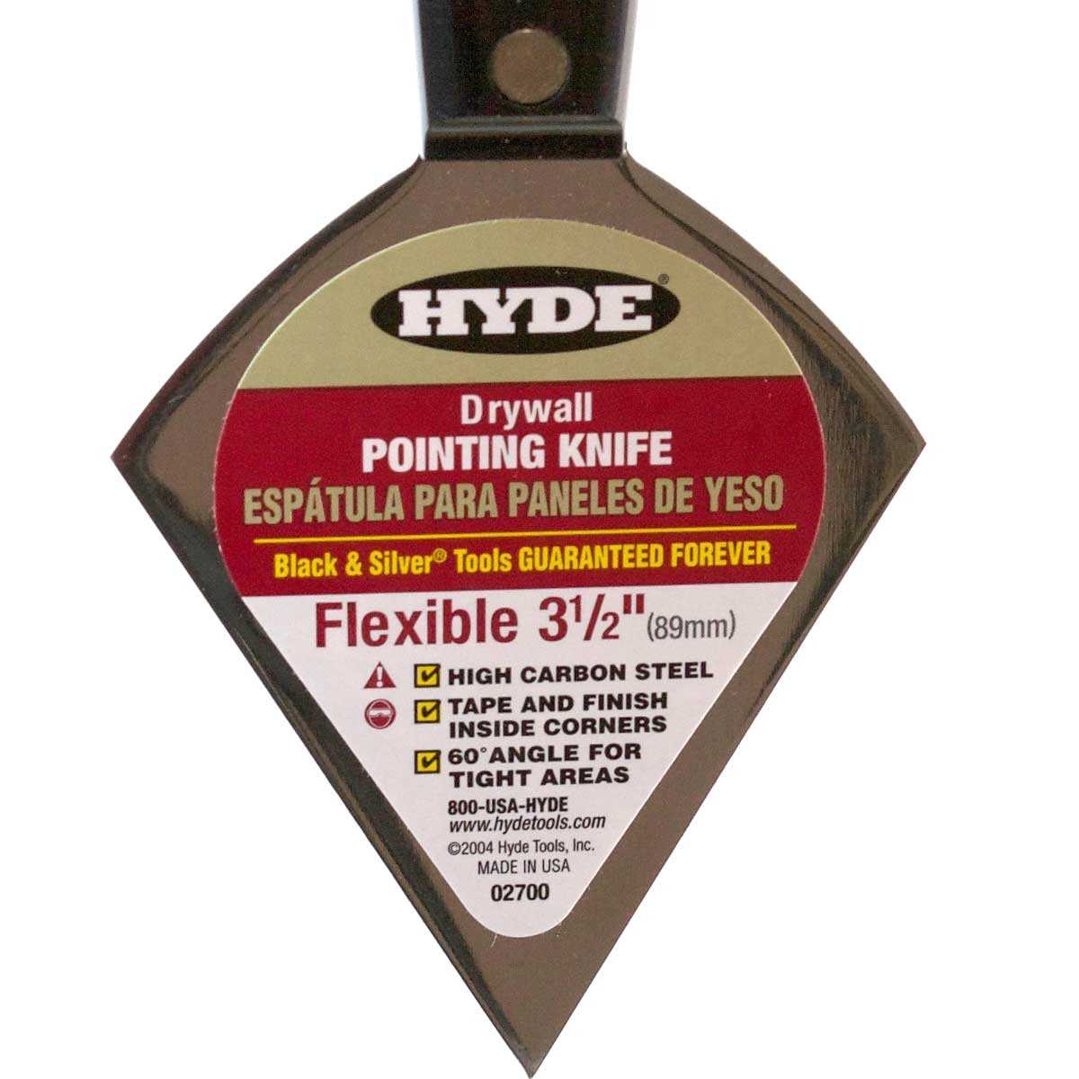 Hyde 3-1/2" Drywall Pointing Knife